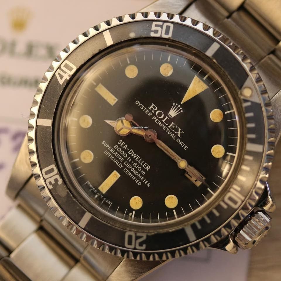Rolex | Sea-Dweller | 1665 | Steel | 40 mm | Steel | Black | Automatic