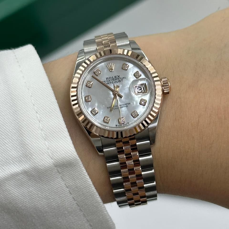 Rolex | Datejust | 279171 NG WHITE JUB | Steel | 28 mm | Gold/Steel | Mother of pearl | Automatic