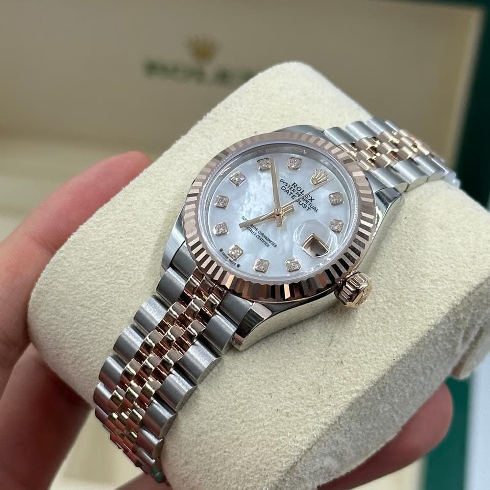 Rolex | Datejust | 279171 NG WHITE JUB | Steel | 28 mm | Gold/Steel | Mother of pearl | Automatic