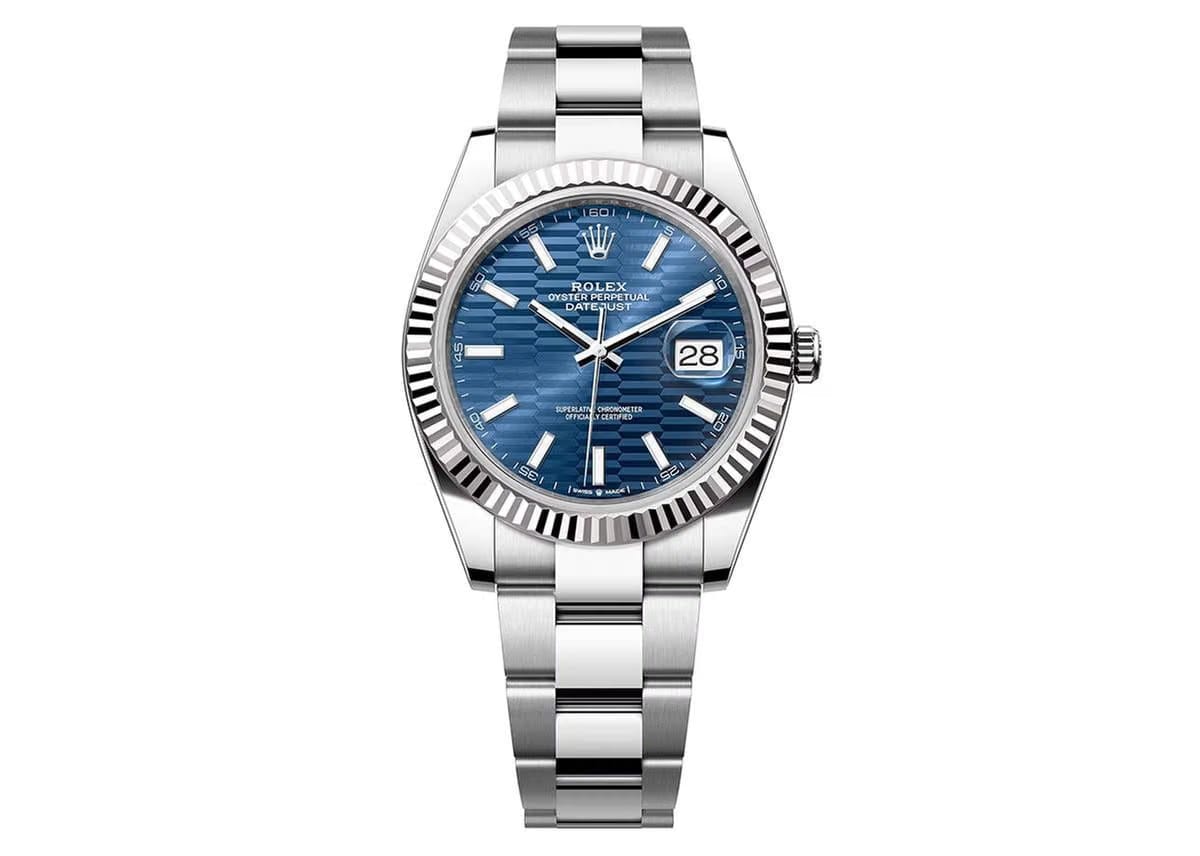 Rolex | Datejust | M126334-0031 | Steel | 41 mm | Steel | Blue | Automatic