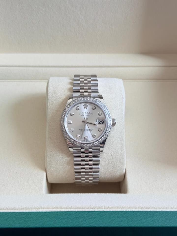 Rolex | Datejust | 278384RBR | Steel | 31 x 37 mm | Steel | Silver | Automatic