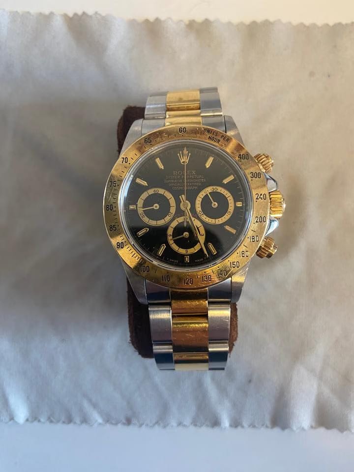 Rolex | Daytona | 16523 | Gold/Steel | 40 mm | Gold/Steel | Black | Automatic