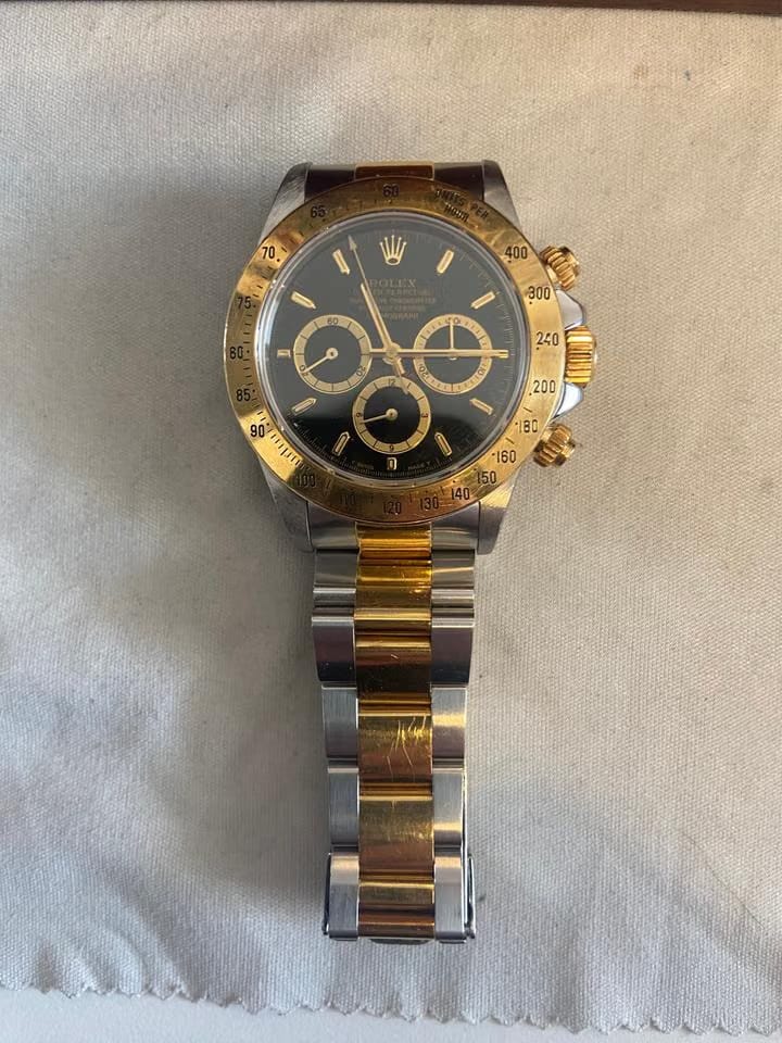 Rolex | Daytona | 16523 | Gold/Steel | 40 mm | Gold/Steel | Black | Automatic
