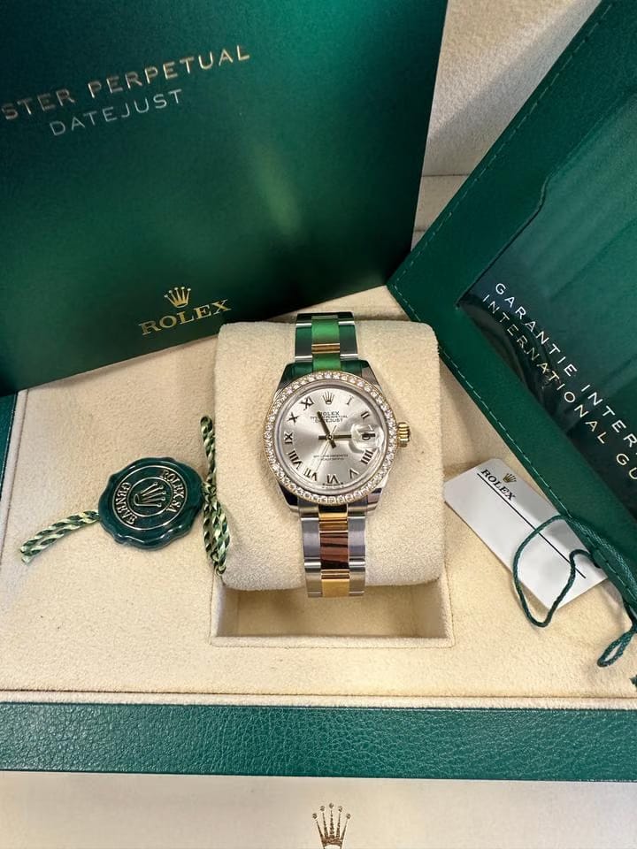 Rolex | Datejust | 279383RBR | Gold/Steel | 28 mm | Gold/Steel | Silver | Automatic
