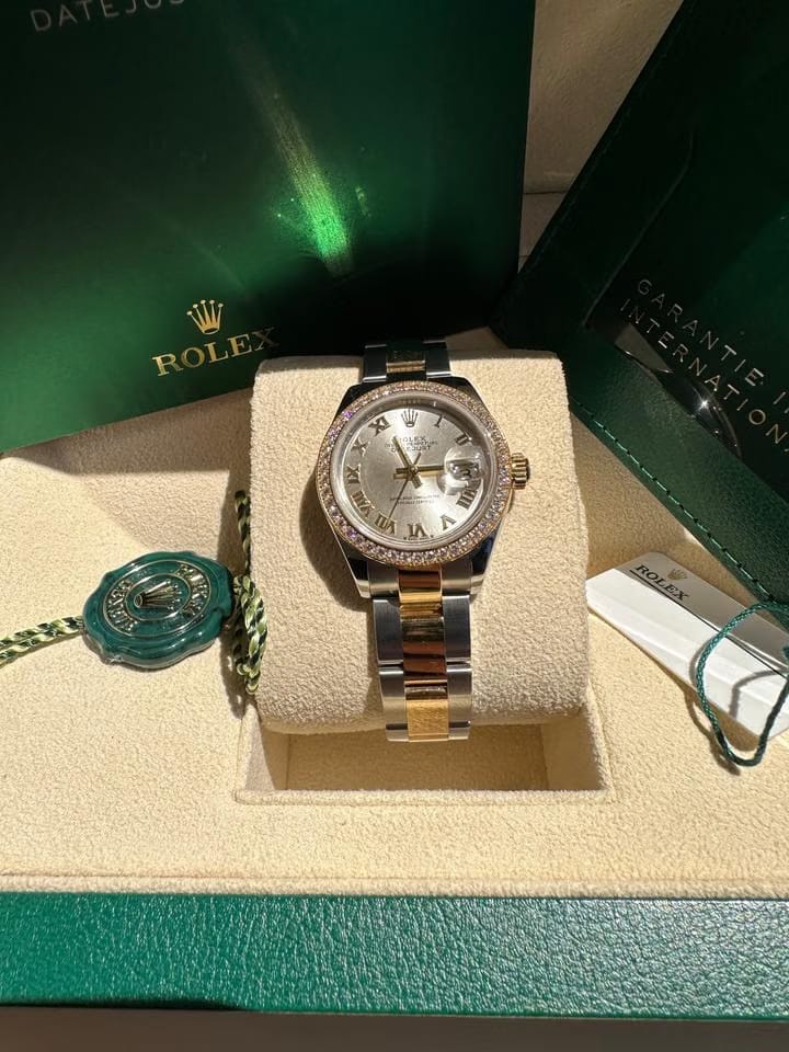 Rolex | Datejust | 279383RBR | Gold/Steel | 28 mm | Gold/Steel | Silver | Automatic