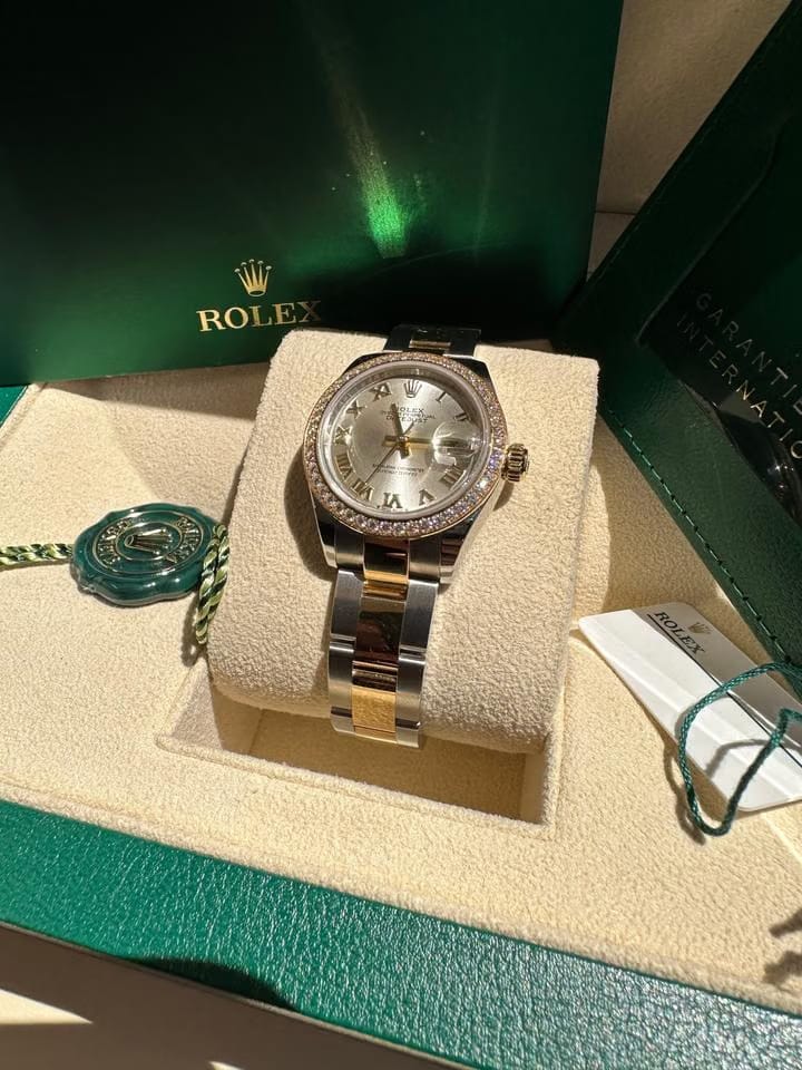 Rolex | Datejust | 279383RBR | Gold/Steel | 28 mm | Gold/Steel | Silver | Automatic