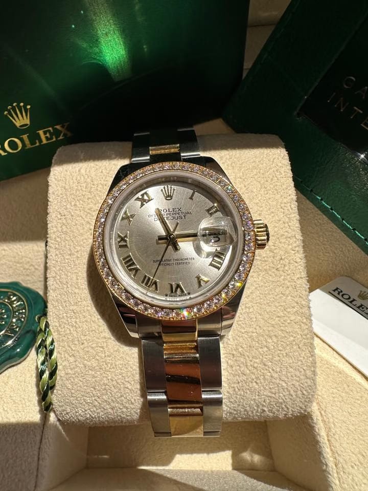 Rolex | Datejust | 279383RBR | Gold/Steel | 28 mm | Gold/Steel | Silver | Automatic