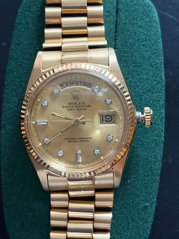Rolex | Day-Date | 18038 | Yellow gold | 36 mm | Yellow gold | Gold | Automatic