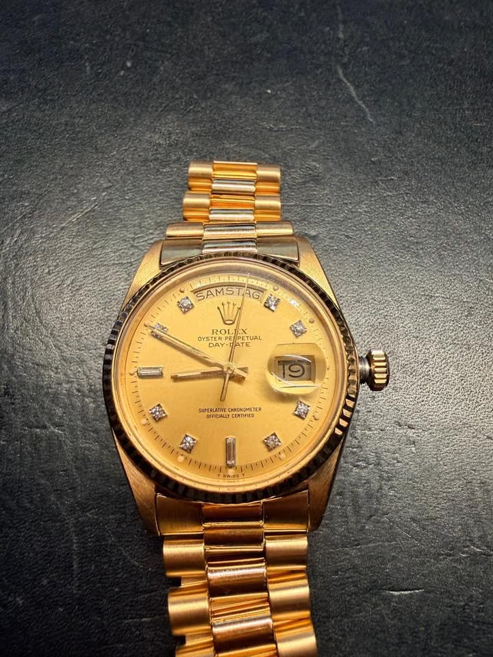 Rolex | Day-Date | 18038 | Yellow gold | 36 mm | Yellow gold | Gold | Automatic