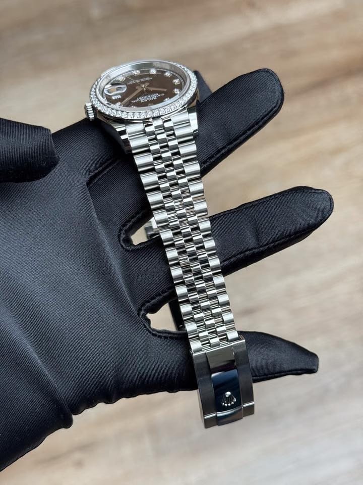 Rolex | Datejust | 126284RBR | Gold/Steel | 36 mm | Steel | Black | Automatic