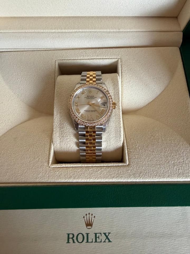 Rolex | Datejust | 278383RBR | Steel | 31 mm | Gold/Steel | Silver | Automatic