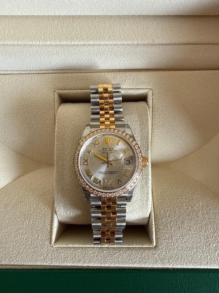 Rolex | Datejust | 278383RBR | Steel | 31 mm | Gold/Steel | Silver | Automatic