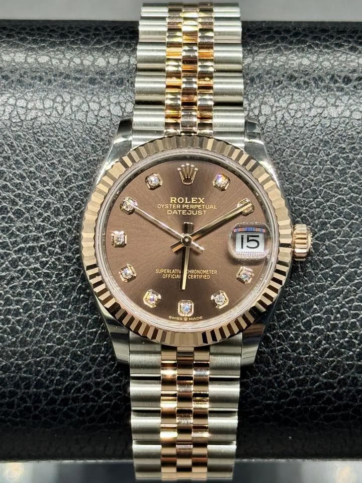 Rolex | Datejust | 278271 | Gold/Steel | 31 mm | Gold/Steel | Brown | Automatic
