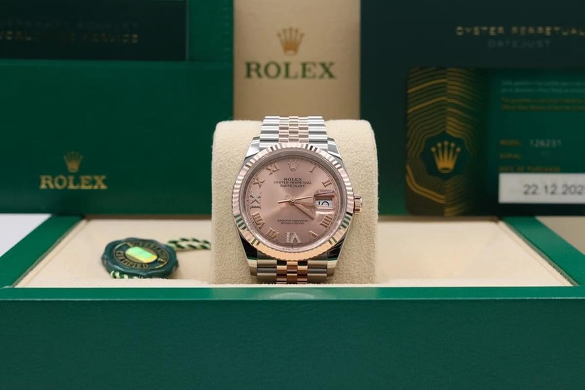Rolex | Datejust | 126231 | Gold/Steel | 36 mm | Pink
