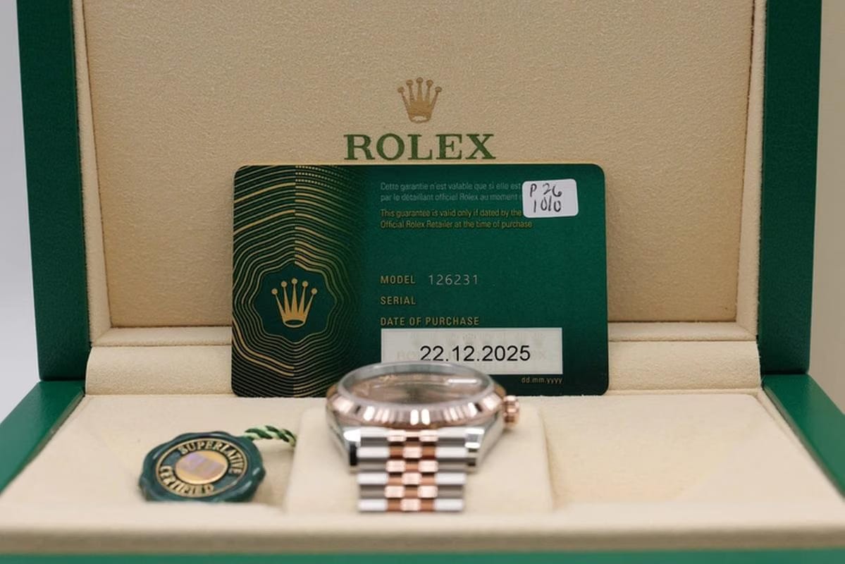 Rolex | Datejust | 126231 | Gold/Steel | 36 mm | Pink