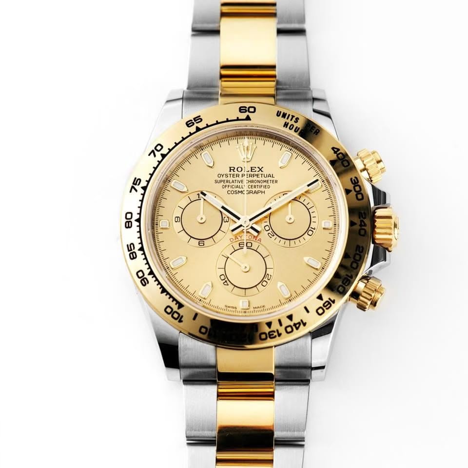 Rolex | Daytona | 116503 | Yellow gold | 40 mm | Gold/Steel | Champagne | Automatic