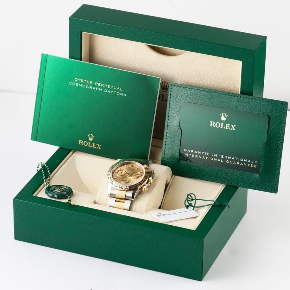 Rolex | Daytona | 116503 | Yellow gold | 40 mm | Gold/Steel | Champagne | Automatic