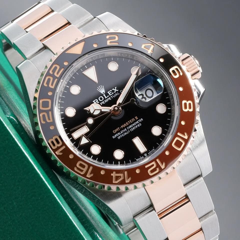 Rolex | GMT-Master II | 126711CHNR | Rose gold | 40 mm | Rose gold | Black | Automatic