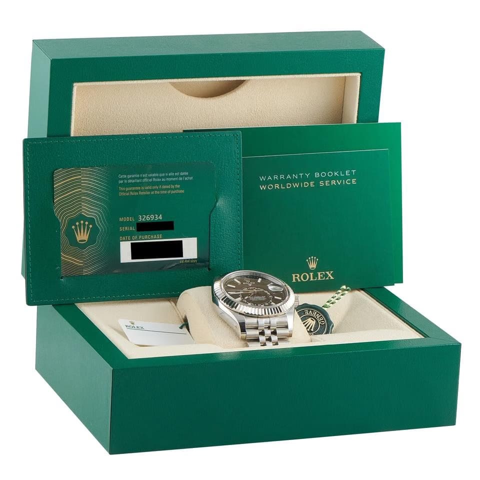 Rolex | Sky-Dweller | 326934 | Steel | Steel | Black | Automatic