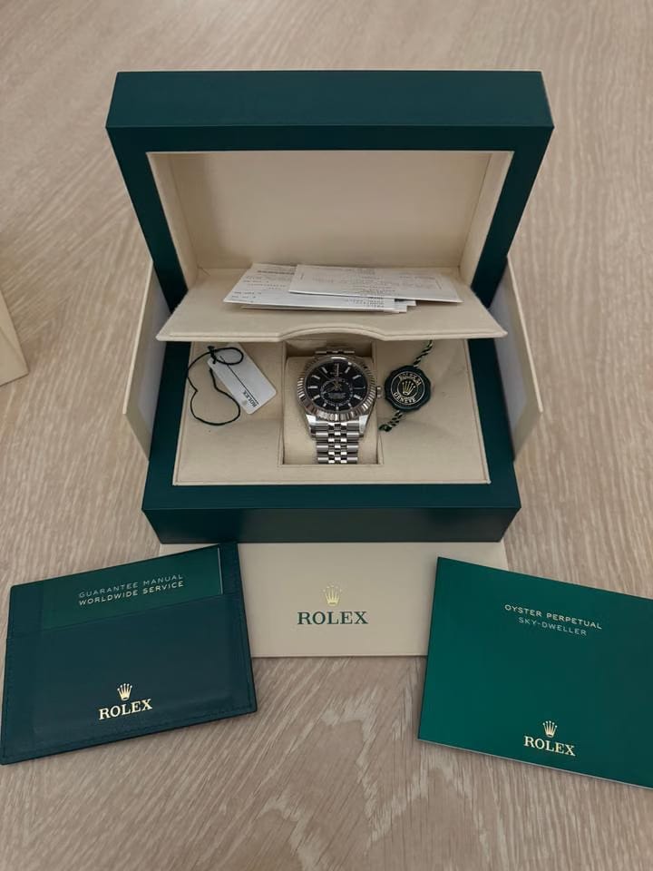 Rolex | Sky-Dweller | 326934 | Gold/Steel | 42 mm | Steel | Blue | Automatic
