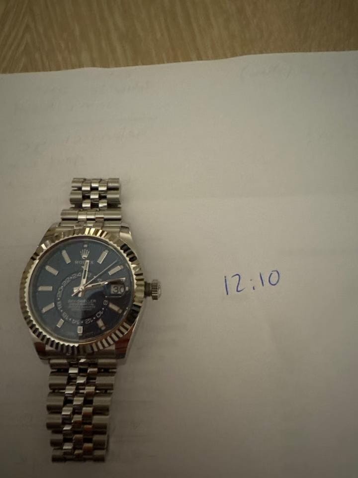 Rolex | Sky-Dweller | 326934 | Gold/Steel | 42 mm | Steel | Blue | Automatic