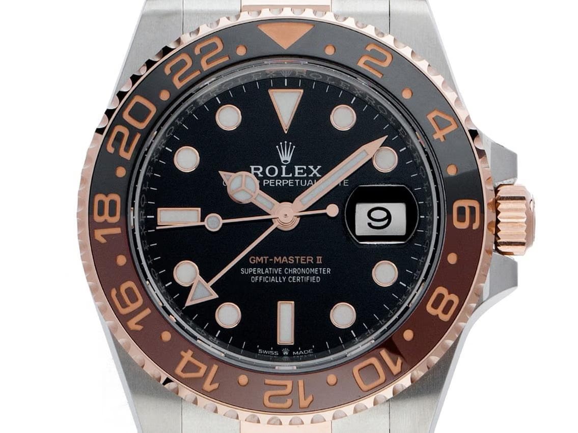 Rolex | GMT-Master II | 126711CHNR | Gold/Steel | 40 mm | Black