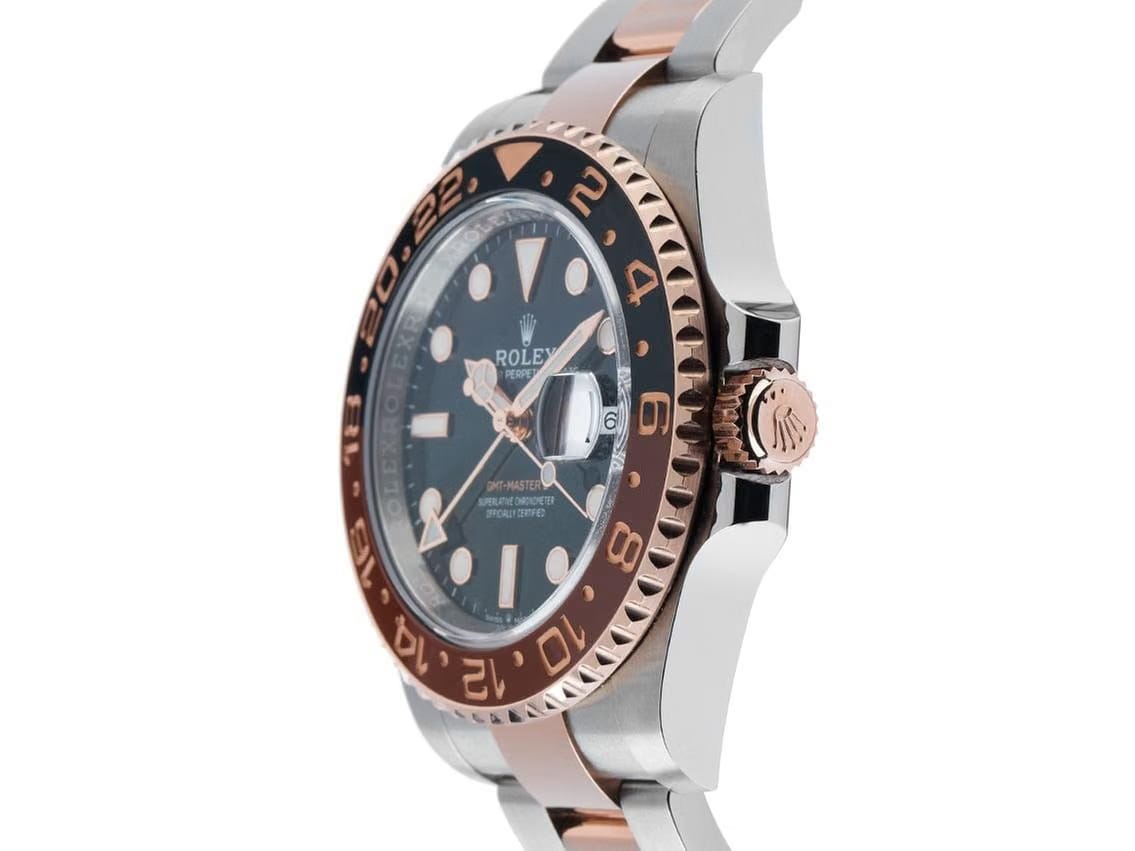 Rolex | GMT-Master II | 126711CHNR | Gold/Steel | 40 mm | Black