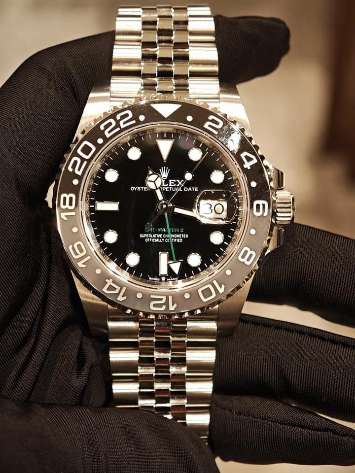 Rolex | GMT-Master II | 126710GRNR-0003 | Gold/Steel | Gold/Steel | Black | Automatic
