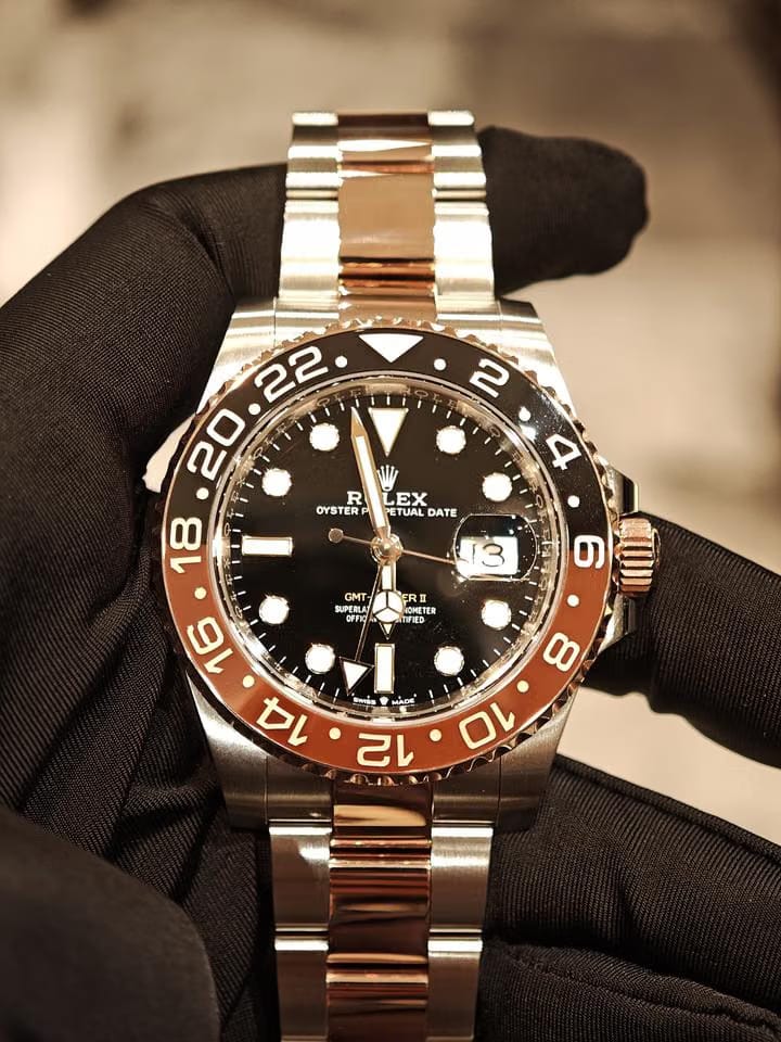 Rolex | GMT-Master II | 126711CHNR-0002 | Gold/Steel | Gold/Steel | Black | Automatic