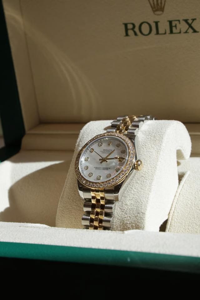 Rolex | Datejust | 178383 | Gold/Steel | 31 mm | Gold/Steel | Mother of pearl | Automatic