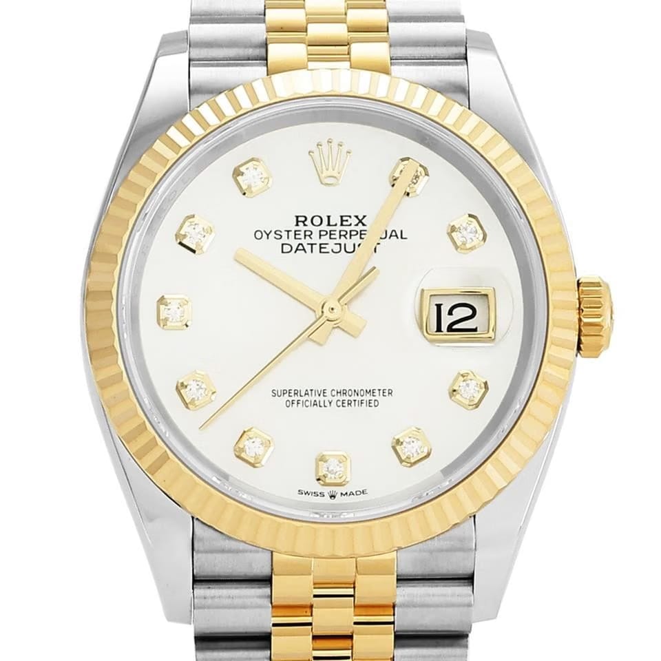Rolex | Datejust | 126233ng | Gold/Steel | 36 Mm | Mother Of Pearl | Automatic