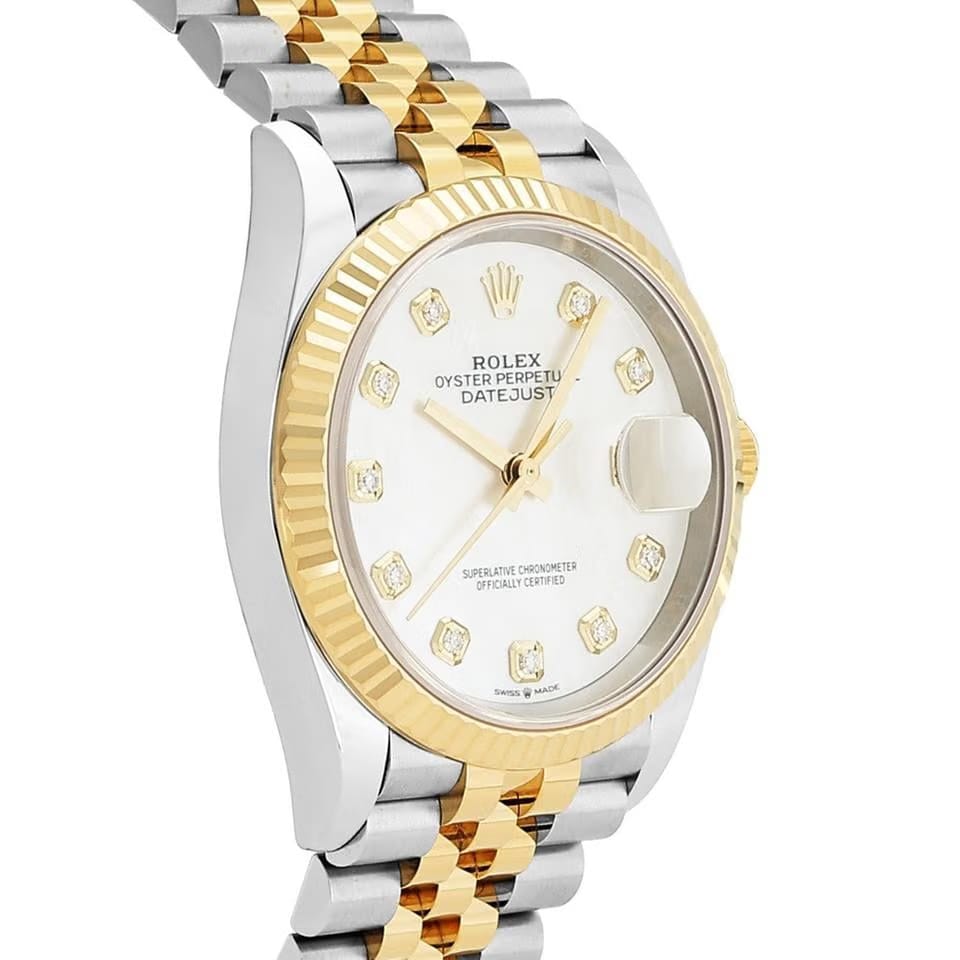 Rolex | Datejust | 126233ng | Gold/Steel | 36 Mm | Mother Of Pearl | Automatic