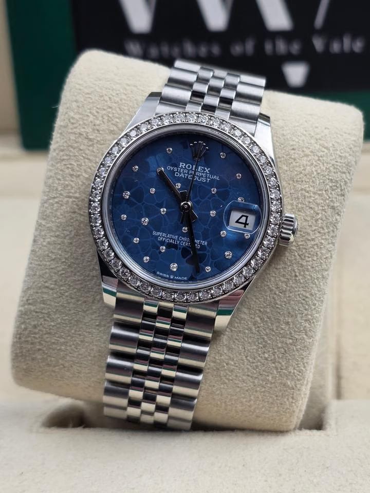 Rolex | Datejust | 278384RBR | Gold/Steel | 31 x 37 mm | Steel | Blue | Automatic