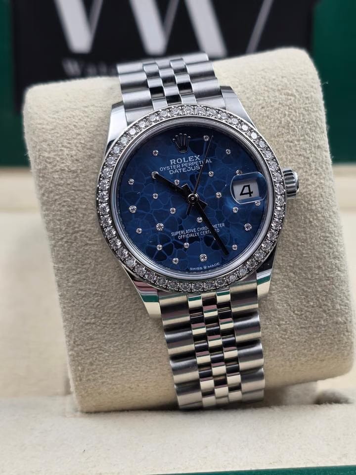 Rolex | Datejust | 278384RBR | Gold/Steel | 31 x 37 mm | Steel | Blue | Automatic