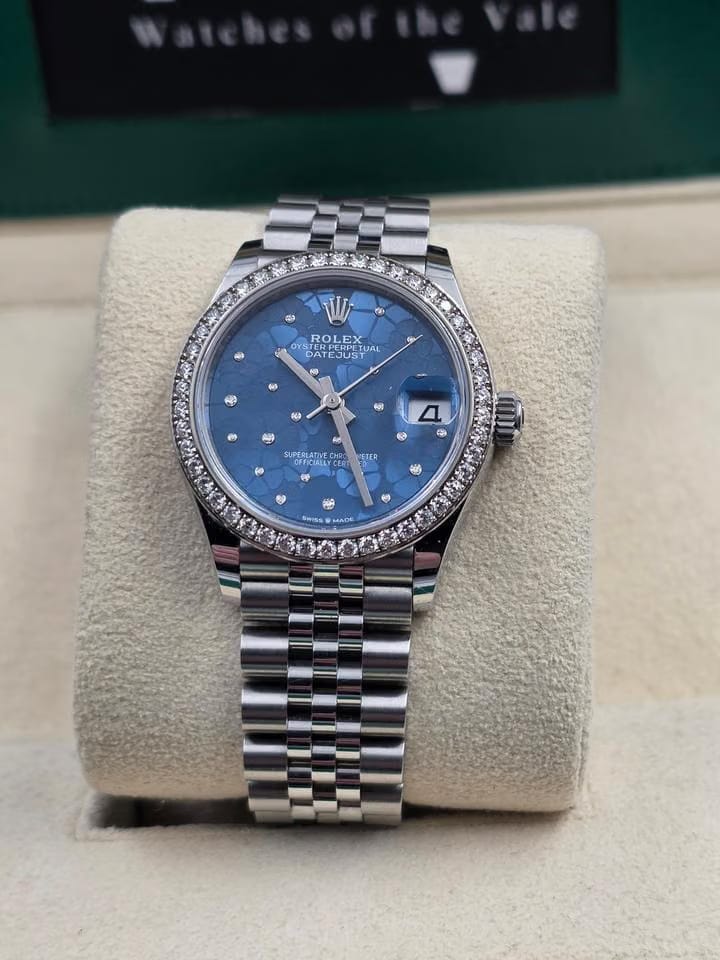 Rolex | Datejust | 278384RBR | Gold/Steel | 31 x 37 mm | Steel | Blue | Automatic