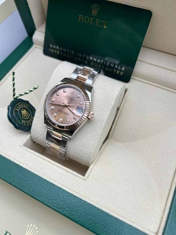 Rolex | Datejust | 278271 PINK DIAMONDS OYS | Gold/Steel | Gold/Steel | Pink | Automatic
