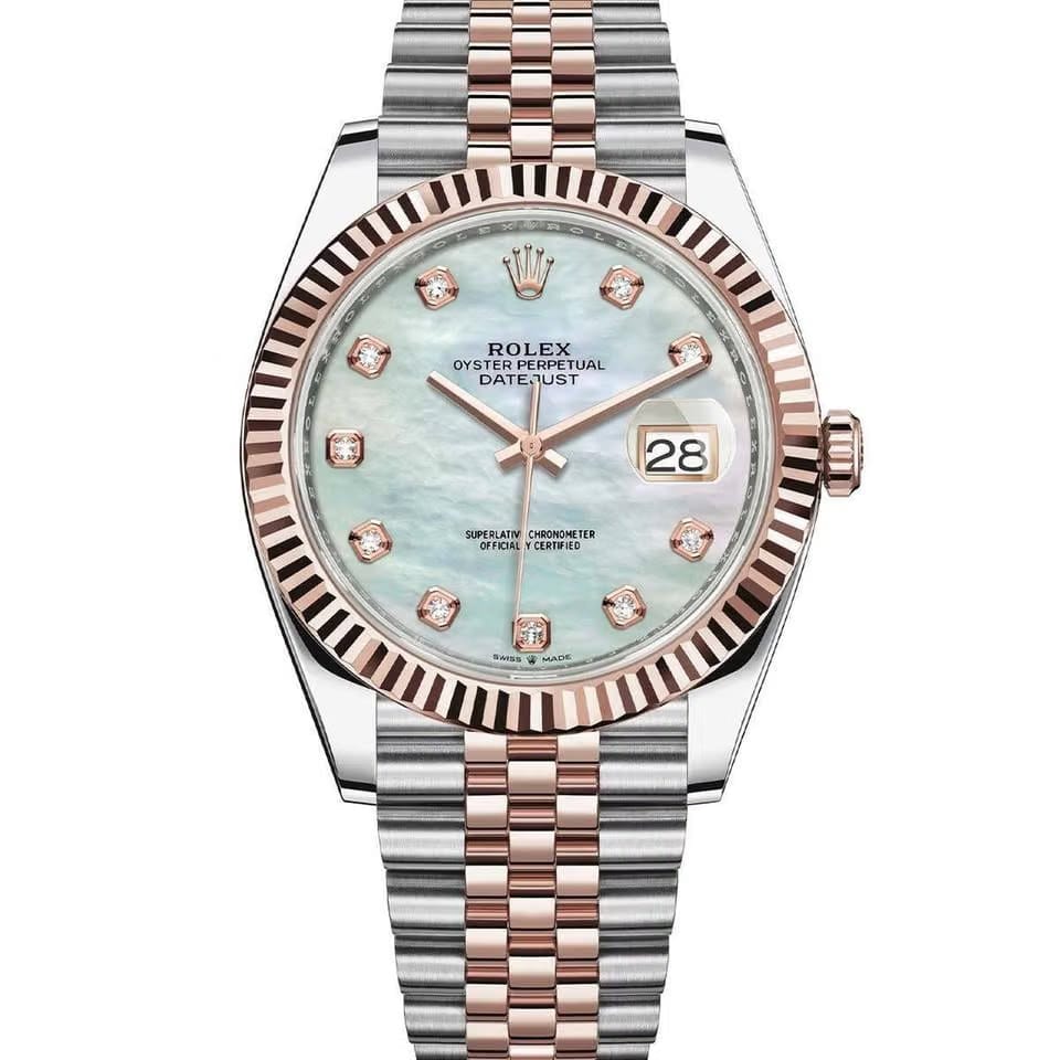 Rolex | Datejust | 126331 | Gold/Steel | 41 mm | Gold/Steel | Mother of pearl | Automatic