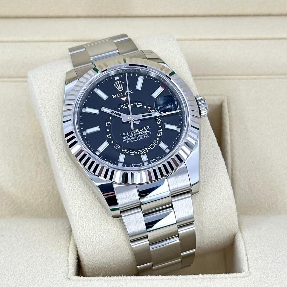 Rolex | Sky-Dweller | 336934-0007 | Gold/Steel | 42 mm | Gold/Steel | Black | Automatic