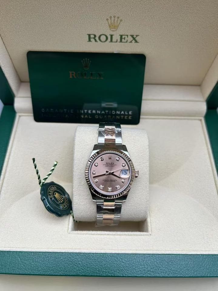 Rolex | Datejust | 278271 PINK DIAMONDS OYS | Gold/Steel | 31 x 37 mm | Gold/Steel | Pink | Automatic