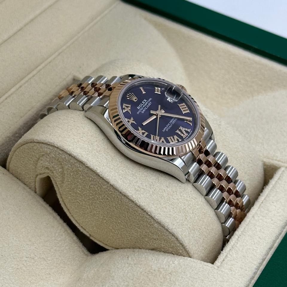Rolex | Datejust | 278271 PURPLE VI ROMAN JUB | Gold/Steel | 31 x 37 mm | Gold/Steel | Purple | Automatic