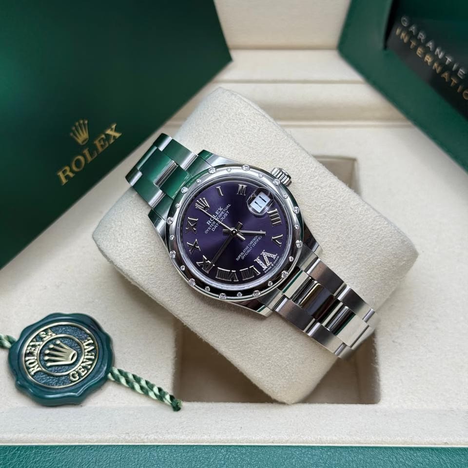 Rolex | Datejust | 278344RBR | Steel | 31 mm | Steel | Purple | Automatic