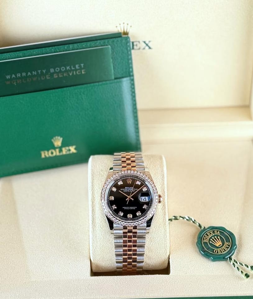 Rolex | Datejust | 126281RBR | Gold/Steel | 36 x 44 mm | Gold/Steel | Black | Automatic