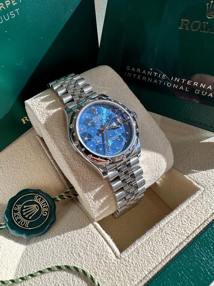Rolex | Datejust | 278344RBR | Steel | 31 x 37 mm | Steel | Blue | Automatic