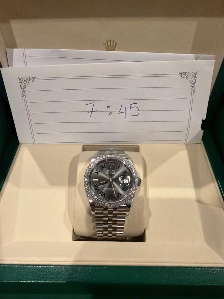 Rolex | Datejust | 126284RBR | Steel | 36 mm | Steel | Grey