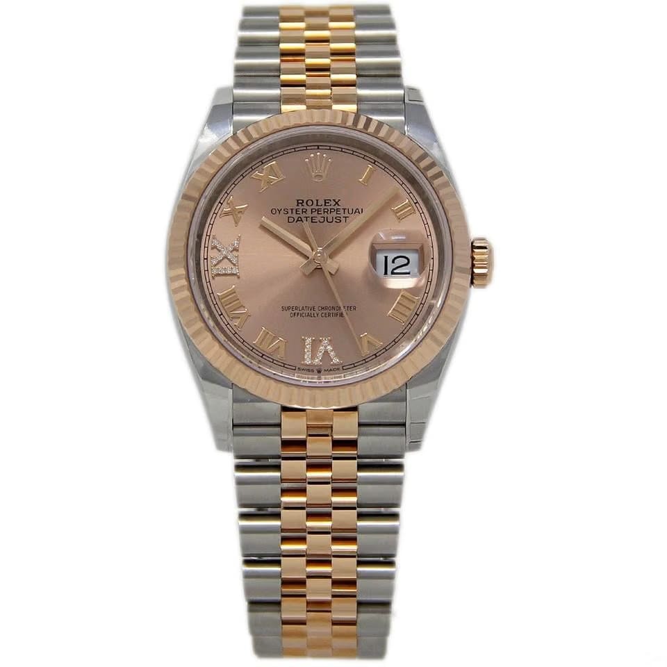 Rolex | Datejust | 126231 | Steel | 36 mm | Gold/Steel | Pink | Automatic