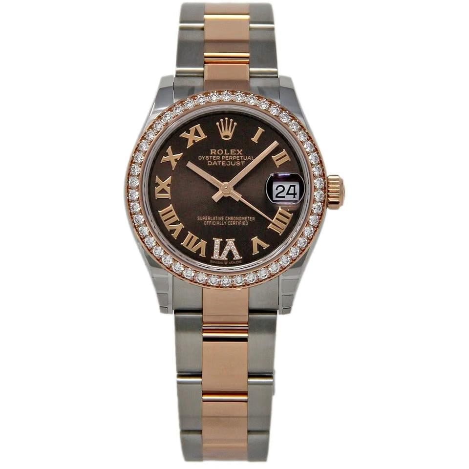 Rolex | Datejust | 278381 | Steel | 31 mm | Gold/Steel | Brown | Automatic