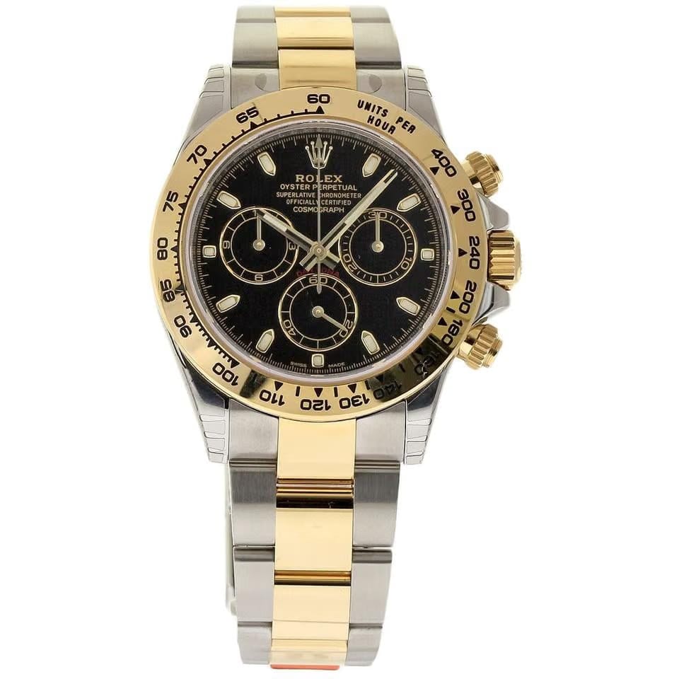 Rolex | Daytona | 116523 | Steel | 40 mm | Gold/Steel | Black | Automatic