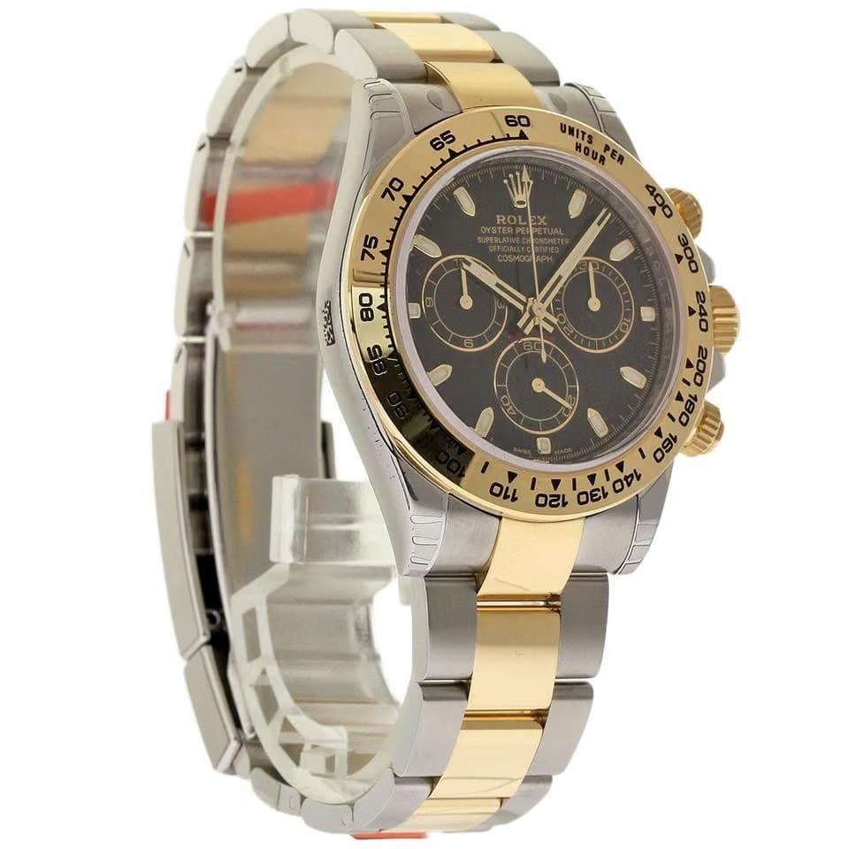 Rolex | Daytona | 116523 | Steel | 40 mm | Gold/Steel | Black | Automatic