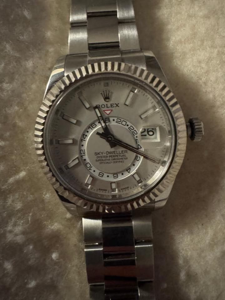 Rolex | Sky-Dweller | 326934 | Steel | 42 mm | Gold/Steel | White | Automatic