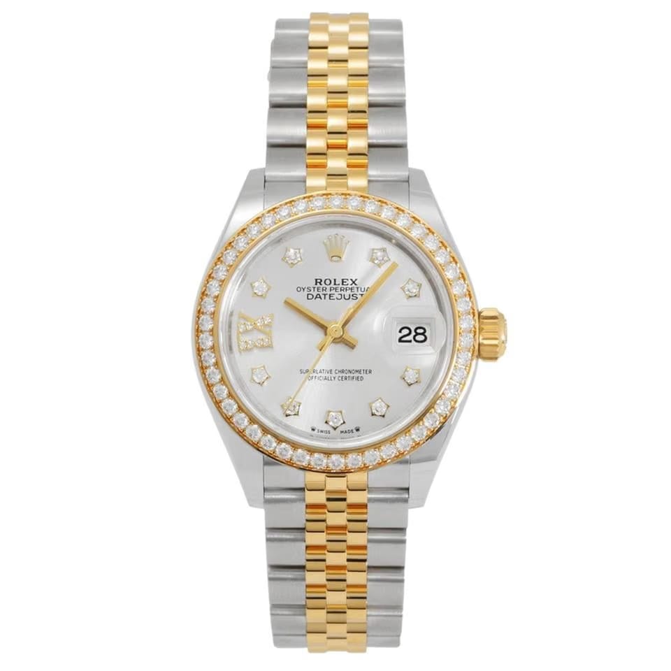 Rolex | Datejust | 279383RBR | Gold/Steel | 28 mm | Silver | Automatic